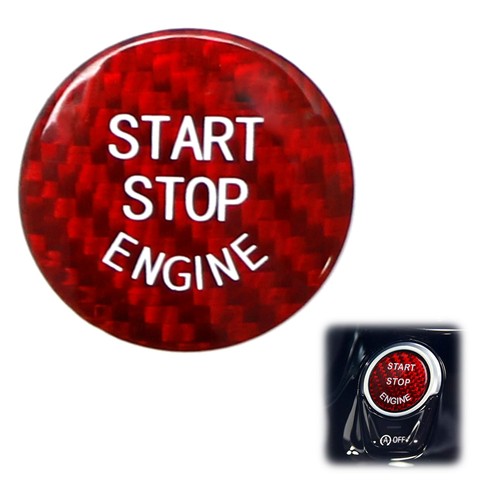 Red carbon fiber engine - red,